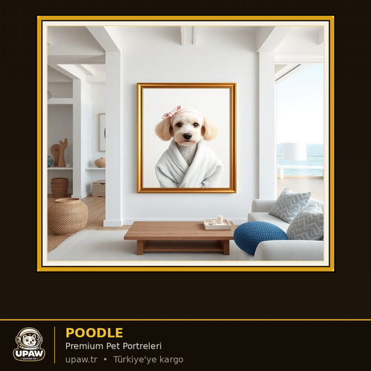 UPAW Poodle Premium Pet Portrait