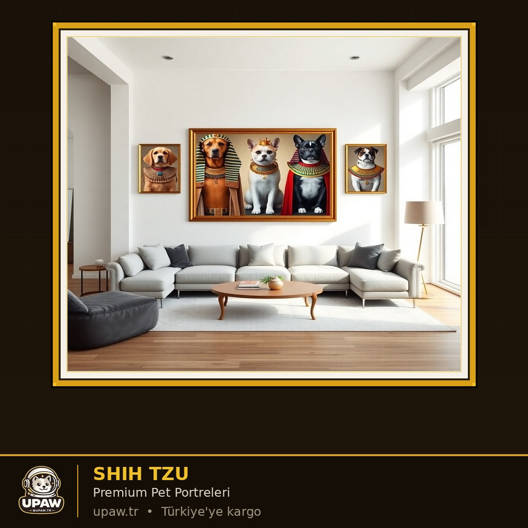 UPAW Shih Tzu Premium Pet Portrait