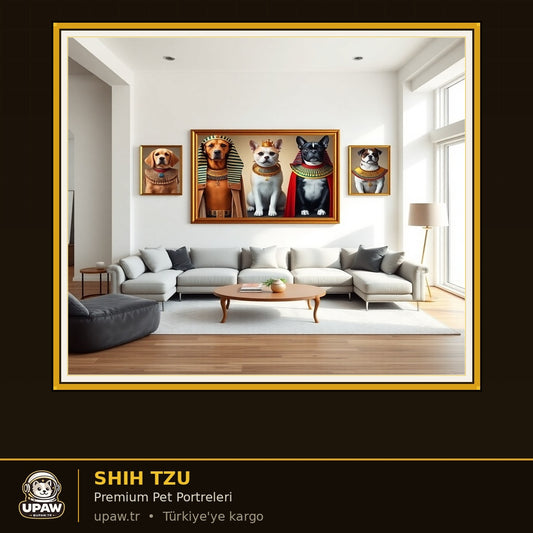 UPAW Shih Tzu Premium Pet Portrait