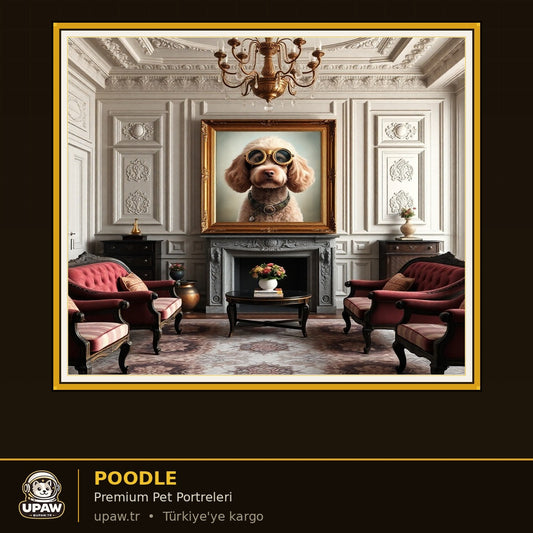 UPAW Poodle Premium Pet Portrait